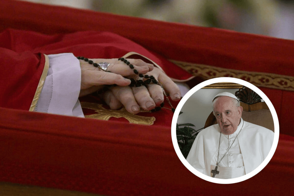  Primeras-imágenes-del-papa-Francisco-en-el-féretro