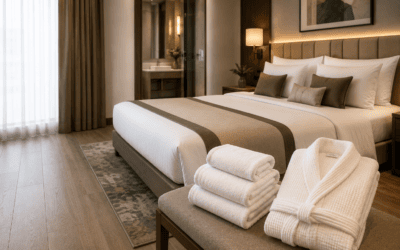 Diseño de Habitaciones de Hotel: Suelos, Decoración y Textiles para una Mejor Experiencia del Huésped