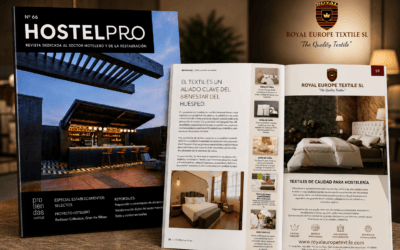 Royal Europe Textile Destacado en HostelPro Magazine – Edición Nº 66